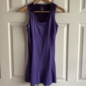 Nike Purple Performance Tank Tennis Dress